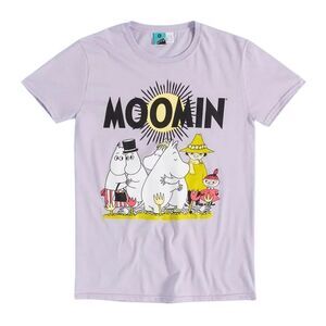 Moomin Womens/Ladies Sunshine Fitted T-Shirt / Purple